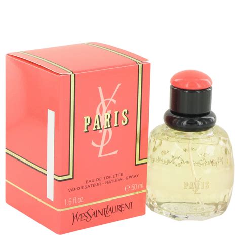 yves saint laurent eau de toilette paris|paris eau de toilette 50ml.